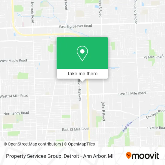 Property Services Group map