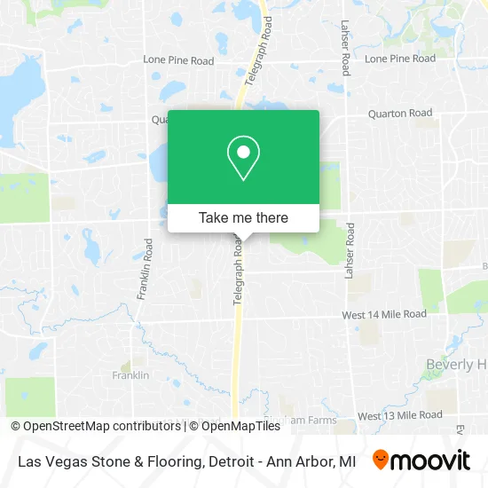 Las Vegas Stone & Flooring map