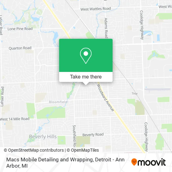 Macs Mobile Detailing and Wrapping map