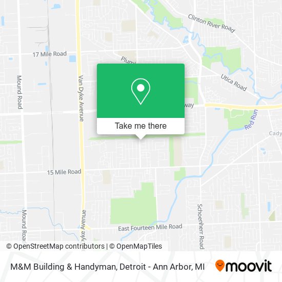 M&M Building & Handyman map