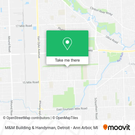 M&M Building & Handyman map