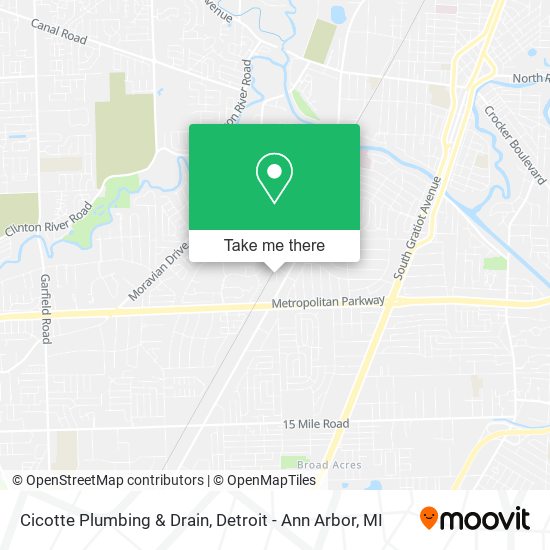 Cicotte Plumbing & Drain map