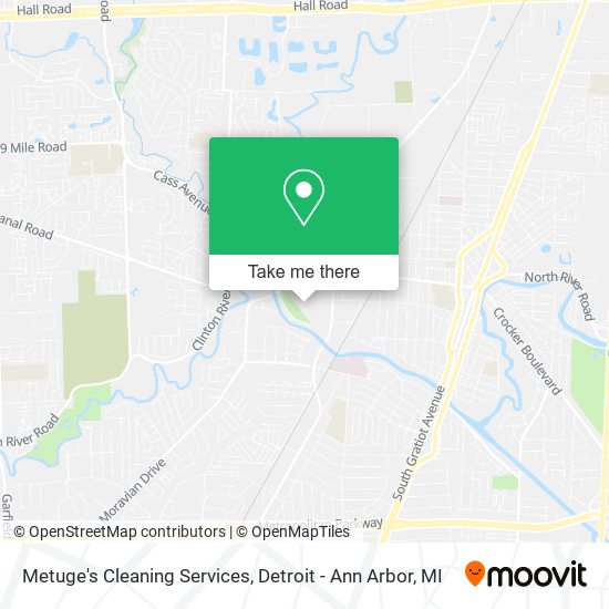 Mapa de Metuge's Cleaning Services