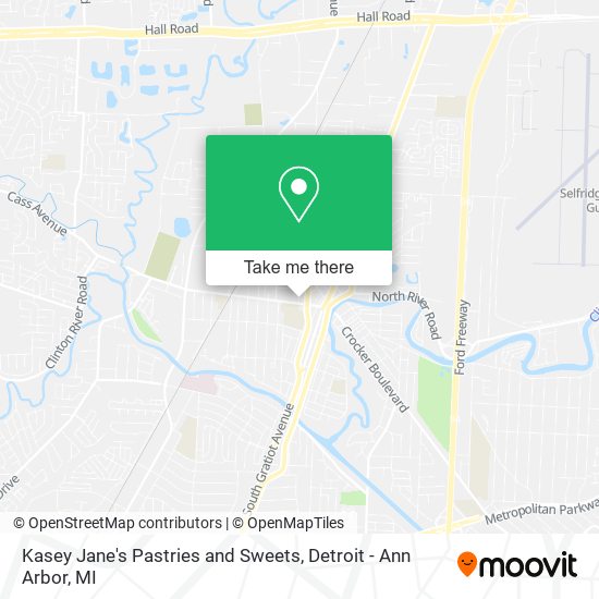 Mapa de Kasey Jane's Pastries and Sweets