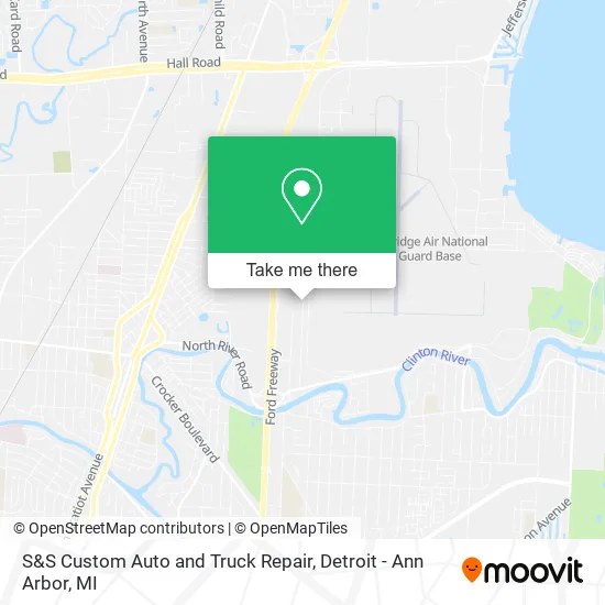 S&S Custom Auto and Truck Repair map