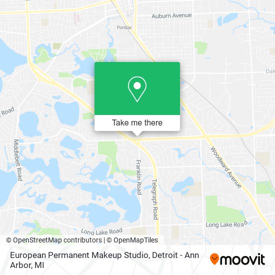 Mapa de European Permanent Makeup Studio