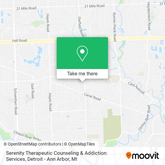 Mapa de Serenity Therapeutic Counseling & Addiction Services