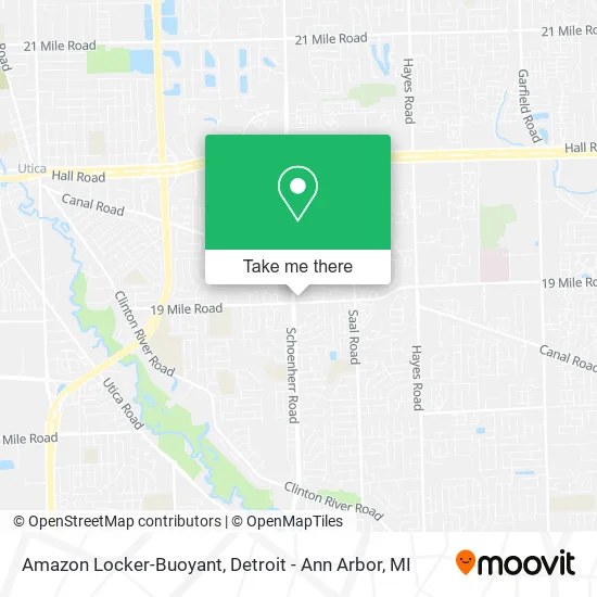 Amazon Locker-Buoyant map