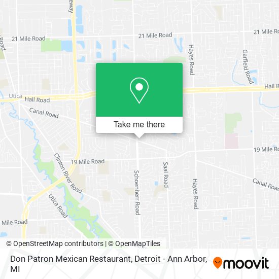 Don Patron Mexican Restaurant map