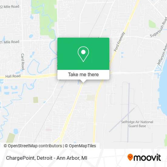 ChargePoint map