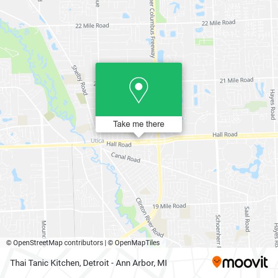 Mapa de Thai Tanic Kitchen