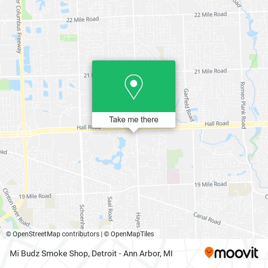 Mi Budz Smoke Shop map