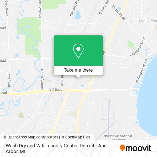 Wash Dry and Wifi Laundry Center map