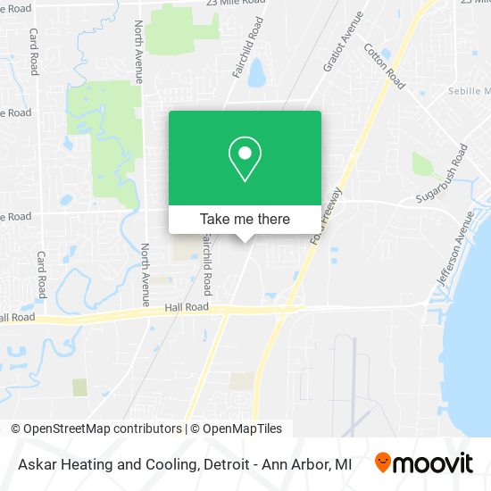Askar Heating and Cooling map