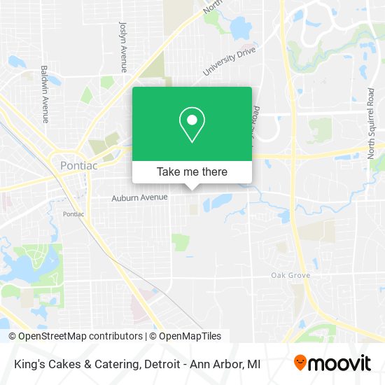 King's Cakes & Catering map