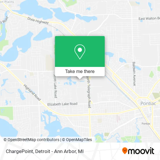 ChargePoint map