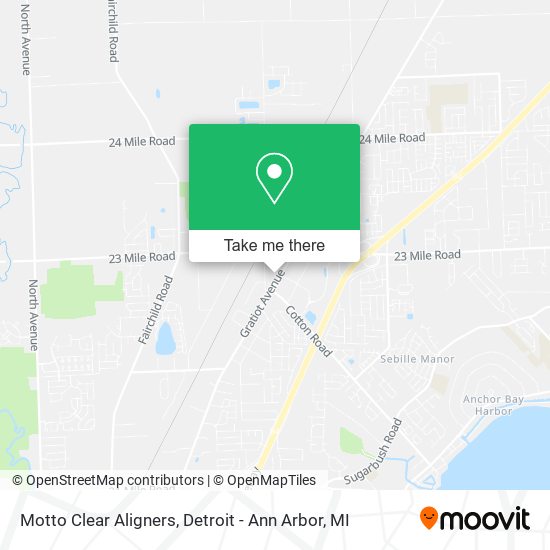 Motto Clear Aligners map