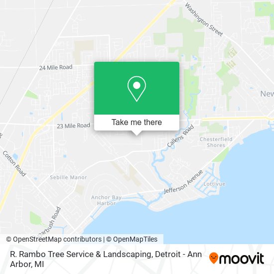 Mapa de R. Rambo Tree Service & Landscaping