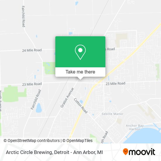 Mapa de Arctic Circle Brewing