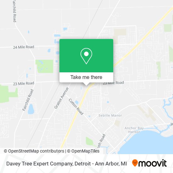 Mapa de Davey Tree Expert Company