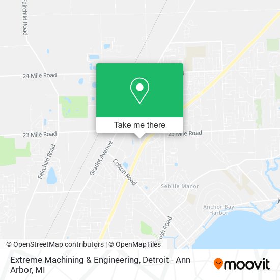 Extreme Machining & Engineering map
