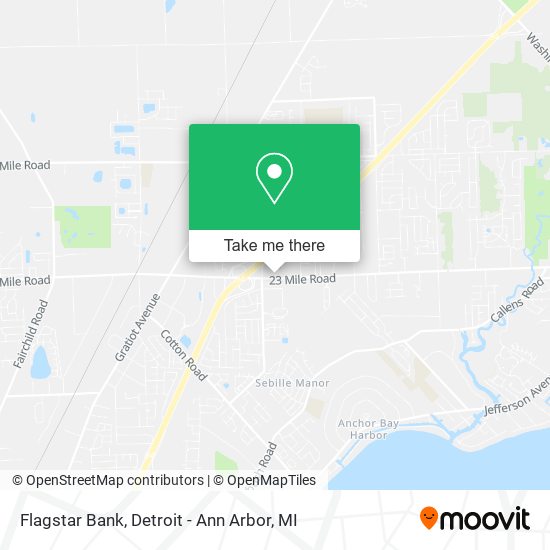 Mapa de Flagstar Bank