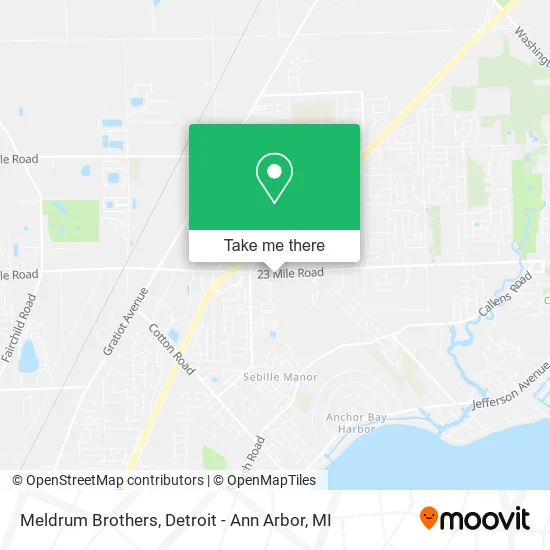 Meldrum Brothers map