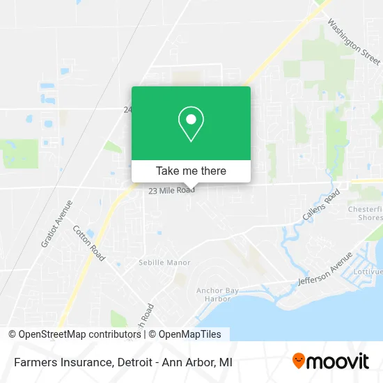 Farmers Insurance map