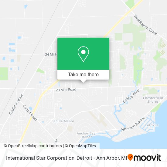 Mapa de International Star Corporation