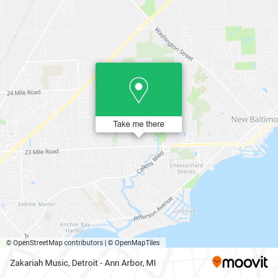 Mapa de Zakariah Music