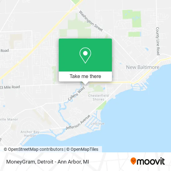MoneyGram map