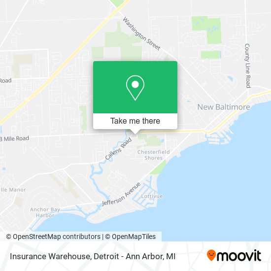 Insurance Warehouse map