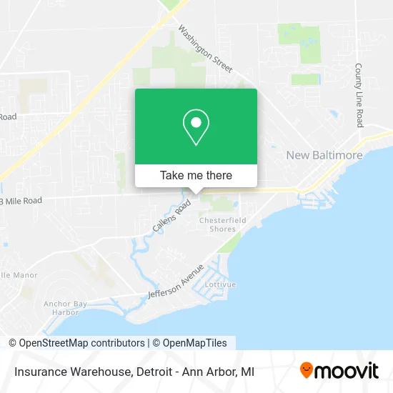 Insurance Warehouse map
