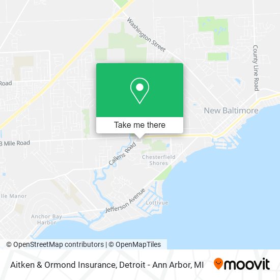 Mapa de Aitken & Ormond Insurance