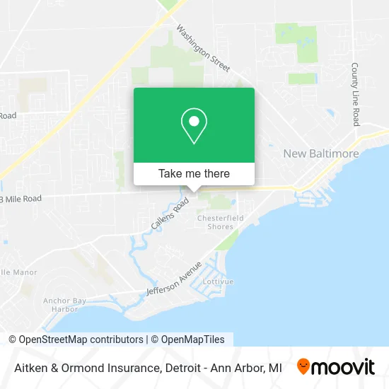 Aitken & Ormond Insurance map