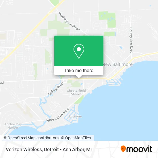 Verizon Wireless map