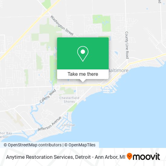 Mapa de Anytime Restoration Services
