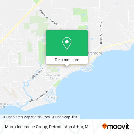 Mapa de Marrs Insurance Group