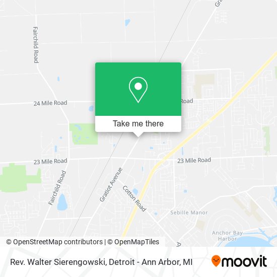 Mapa de Rev. Walter Sierengowski