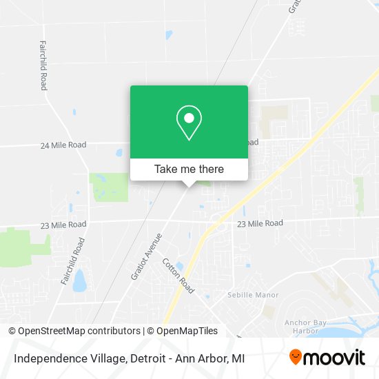 Independence Village map