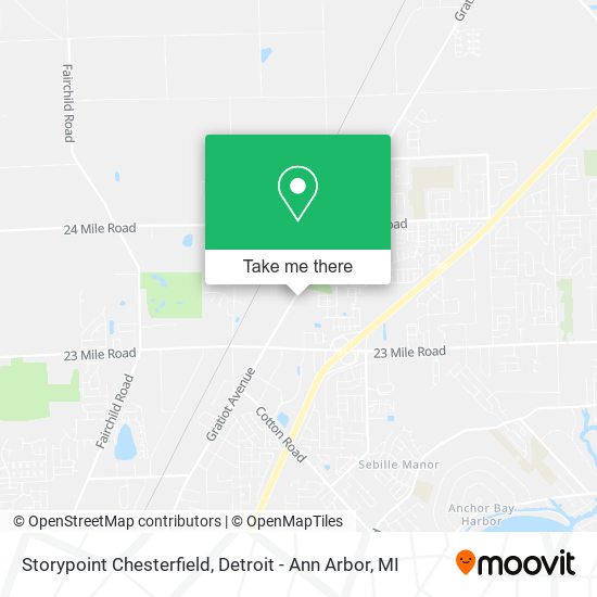 Storypoint Chesterfield map