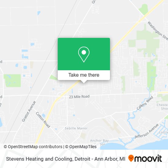 Mapa de Stevens Heating and Cooling
