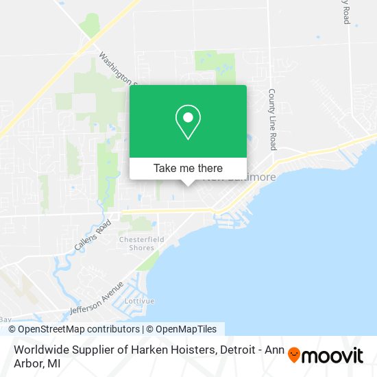Worldwide Supplier of Harken Hoisters map