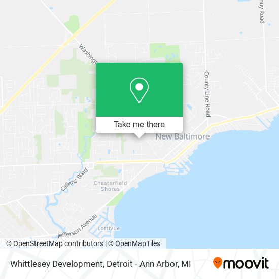 Whittlesey Development map