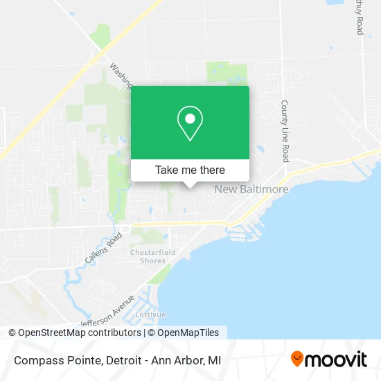 Compass Pointe map