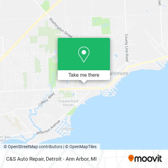 C&S Auto Repair map