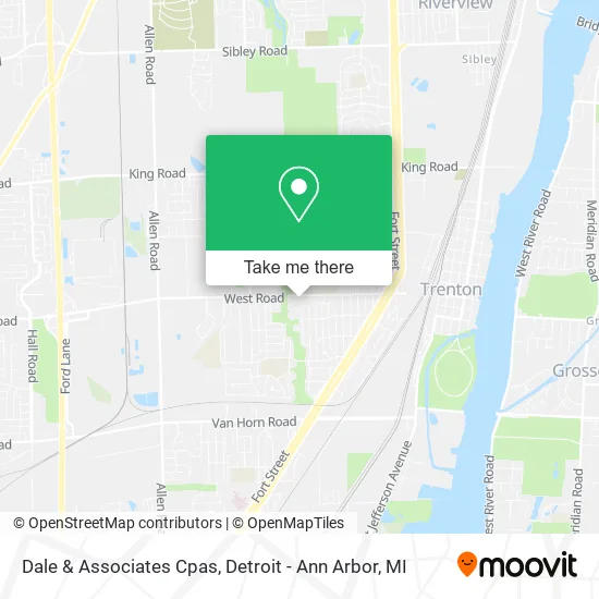 Dale & Associates Cpas map