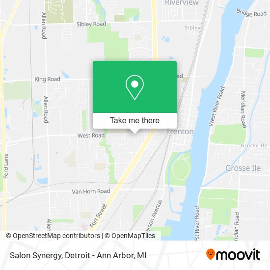 Mapa de Salon Synergy