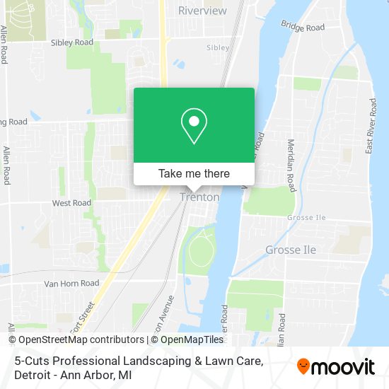 Mapa de 5-Cuts Professional Landscaping & Lawn Care
