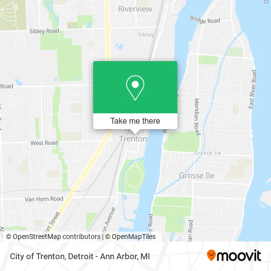 Mapa de City of Trenton